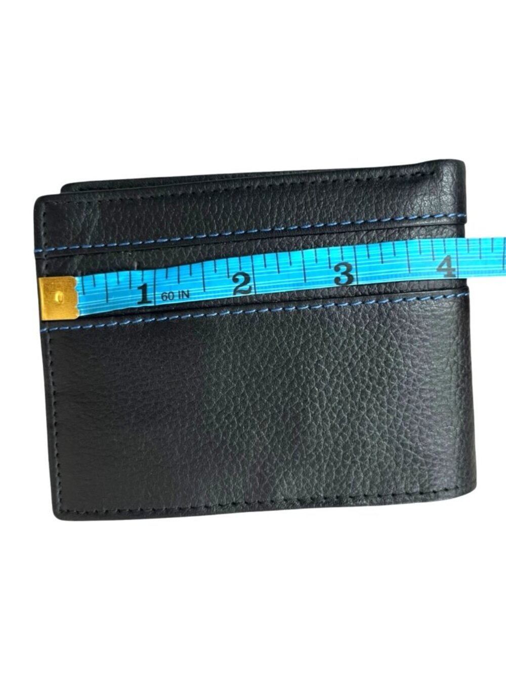 Robert Graham Black Leather Bifold Wallet With Multicolor Interior Design - Picture 8 of 8